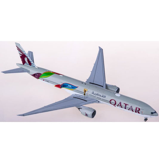 NG Models Qatar Boeing 777-300ER A7-BAX 1:400 Aircraft Pre-built  Airliner Model Display