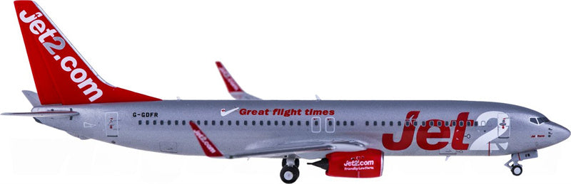 NG Models Jet2 for Boeing 737-800 G-GDFR 1:400 Airplane Pre-built  Airliner Model Display