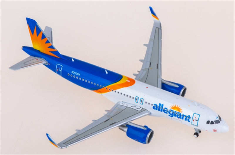 Geminijets Allegiant for Airbus A320 N252NV 1:400 Airplane Pre-built  Airliner Model Display
