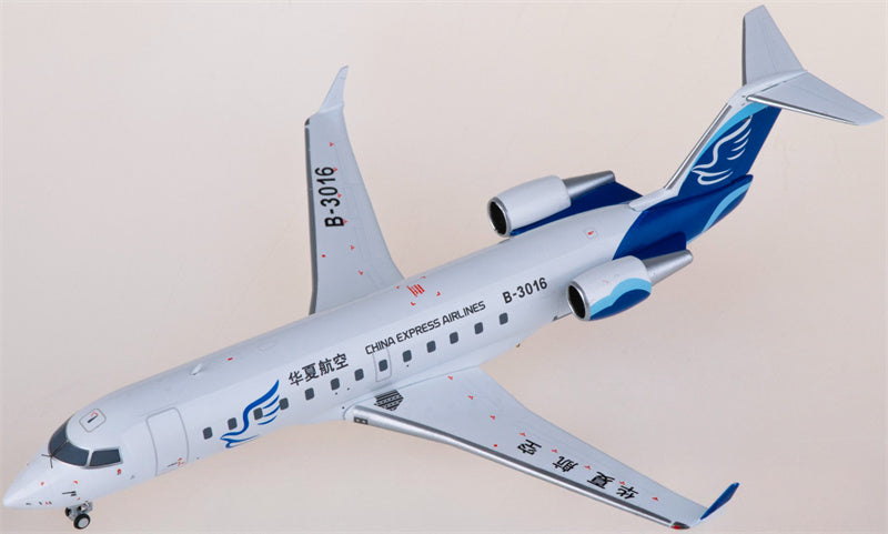 NG Models China Express Airlines Bombardier CRJ200LR B-3016 1:200 Diecast Model view 3