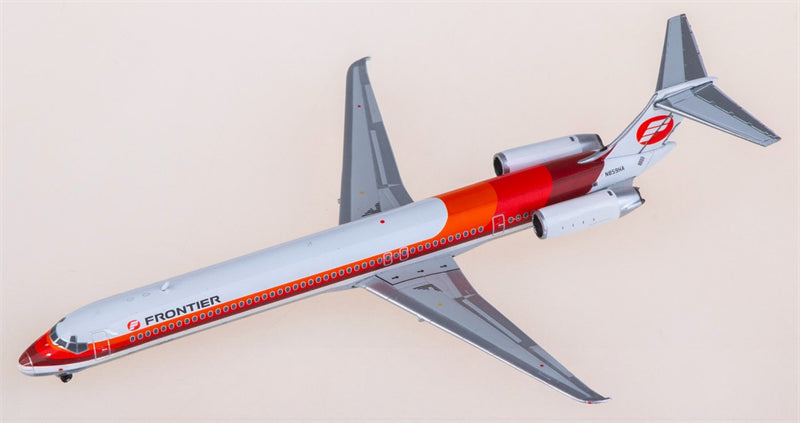 Geminijets Frontier Airlines McDonnell Douglas MD-80 N859HA 1:400 Diecast Model view 1