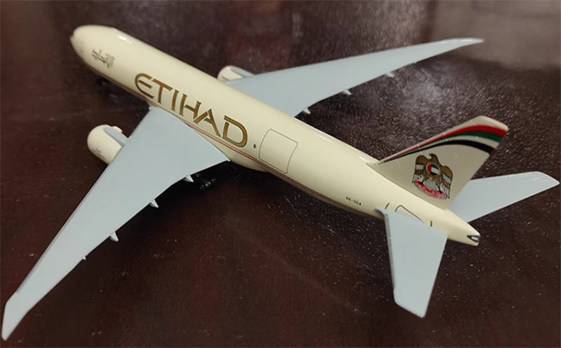 Dragon Etihad Airways Boeing 777-FFX A6-DDA Crystal Cargo 1:400 Aircraft Pre-built Model
