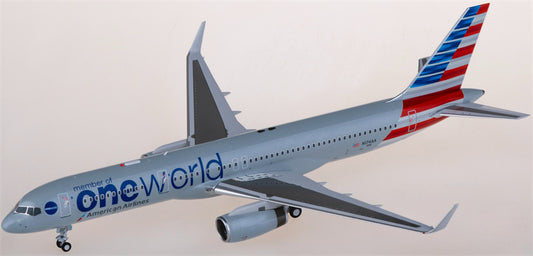 NG Models American Airlines Boeing 757-200 N174AA member of oneworld 1:200 Diecast Model view 1