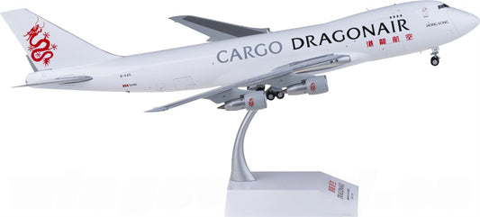 JC Wings Dragonair Cargo Boeing 747-200F B-KAD 1:200 Diecast Model view 1