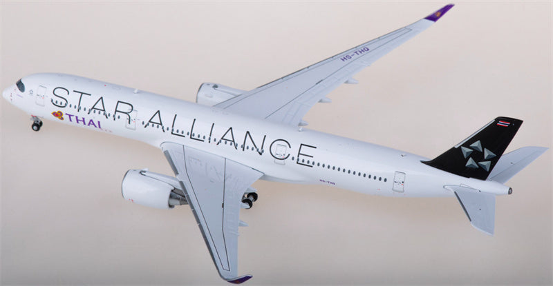 JC Wings Thai Airways Airbus A350-900 HS-THQ Star Alliance 1:400 Diecast Model view 4
