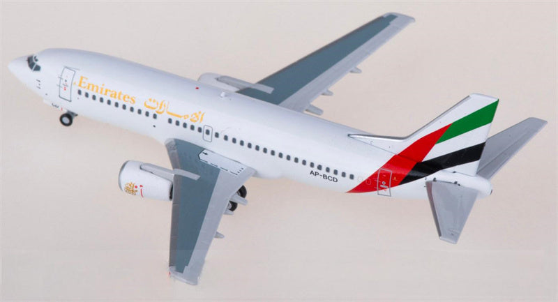C Model Emirates Boeing 737-300 AP-BCD 1:400 Aircraft Pre-built  Airliner Model Display