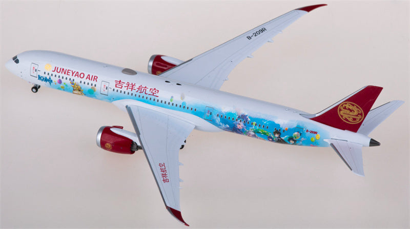 NG Models Juneyao Air for Boeing 787-9 Dreamliner B-209R 1:400 Airplane Pre-built  Airliner Model Display
