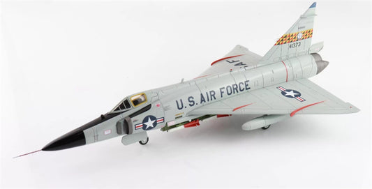HOBBY MASTER F-102A Delta Dagger 54-1373 199th FIS Hawaii ANG 1960s (case X wing) 1:72 Airplane Pre-built Model