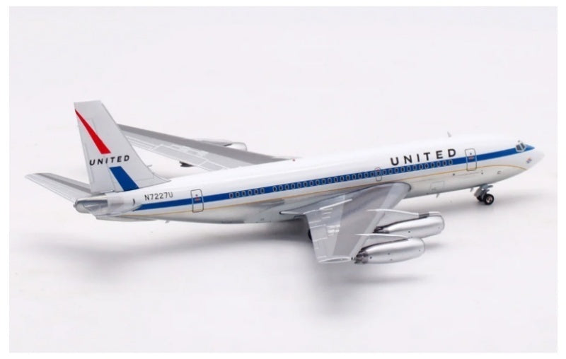 Inflight 1:200 United Airlines B720 N7227U polishing DIECAST Model