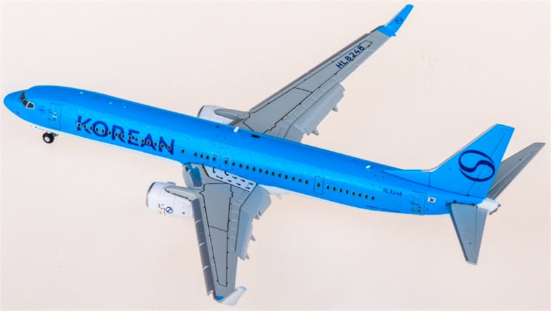 Hxmodels Korean Air Boeing 737-900 HL8248 Flap down 1:400 Diecast Model view 3