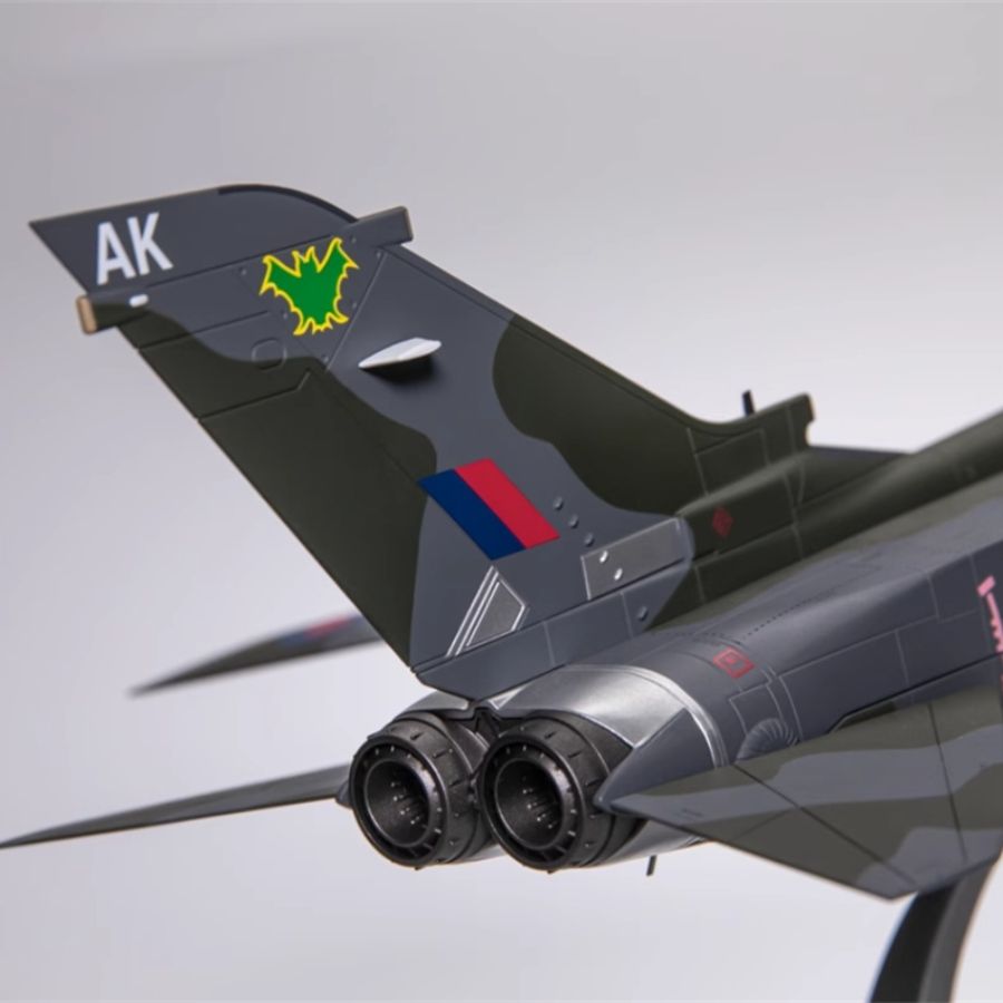 CORGI Panavia Tornado GR.1 ZD748/AK Johnnie Walker 'Still Going Strong' RAF No.9 Squadron 1:48 Airplane Pre-built Model