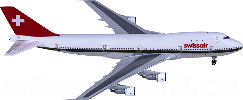 Phoenix Swissair Boeing 747-200 HB-IGA 1:400 Diecast Model view 3