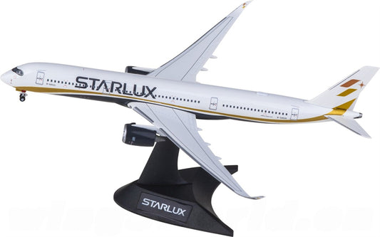 Herpa Starlux Airlines for Airbus A350-900 B-58501 1:500 Airplane Pre-built  Airliner Model Display