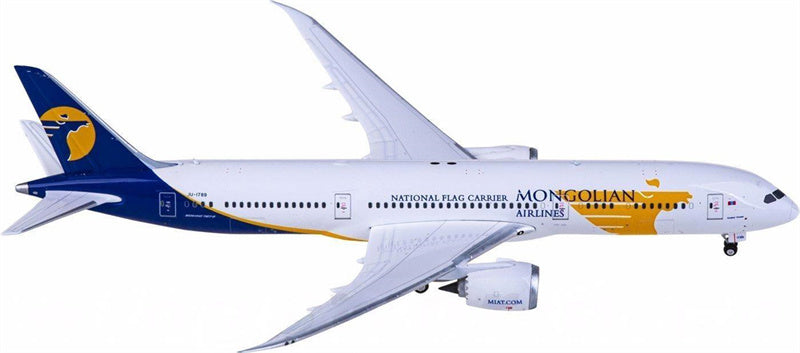 Phoenix MIAT Mongolian Airlines Boeing 787-9 JU-1789 1:400 Airplan Diecast Model view 1
