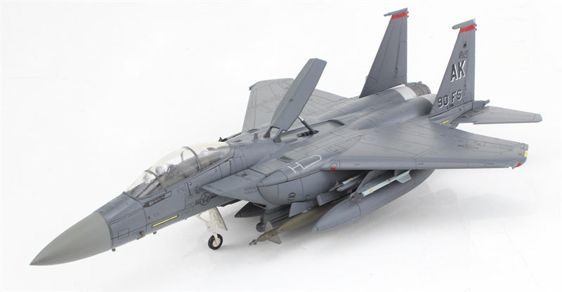 HOBBY MASTER USAF F-15E 90th FS CO Jet 1:72 Model 2005 Strike Eagle 88-0705