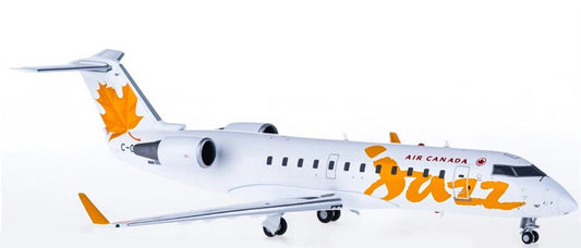 JC Wings Jazz for Bombardier CRJ200 C-GGJA 1:200 Aircraft Pre-built  Airliner Model Display