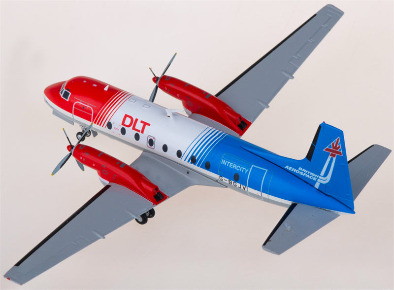 JC Wings DLT Hawker Siddeley HS 748 G-BGJV 1:200 Diecast Model view 2