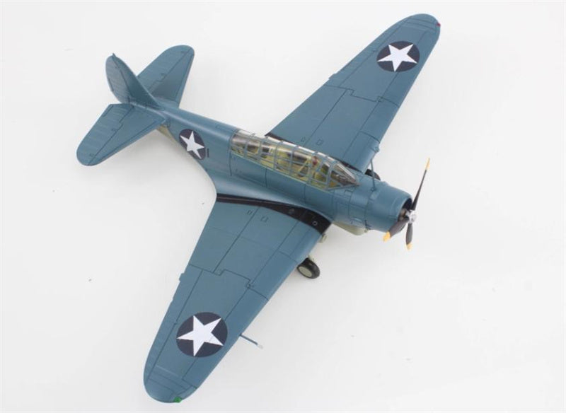 SkyMax TBD-1 Devastator Battle of Midway black 1 Lt Cdr EE Lindsey VT-6 USS Enterprise 4th June 1942 1:72 Airplane Pre-built Model