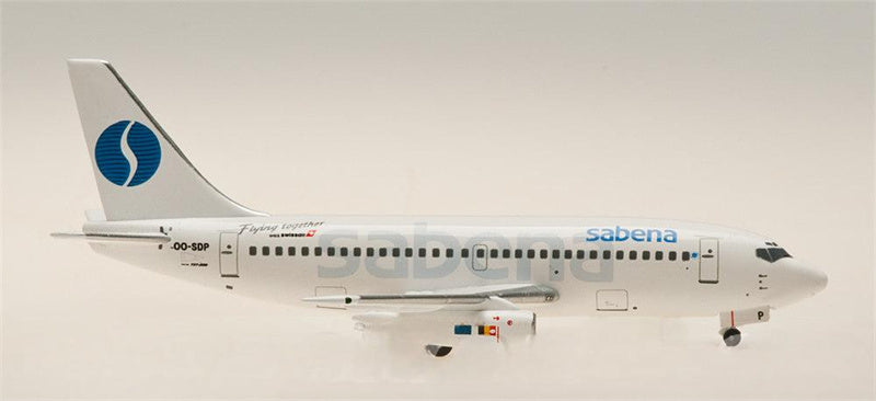 AeroClassics Sabena Boeing 737-200 OO-SDP 1:400 Diecast Model view 1