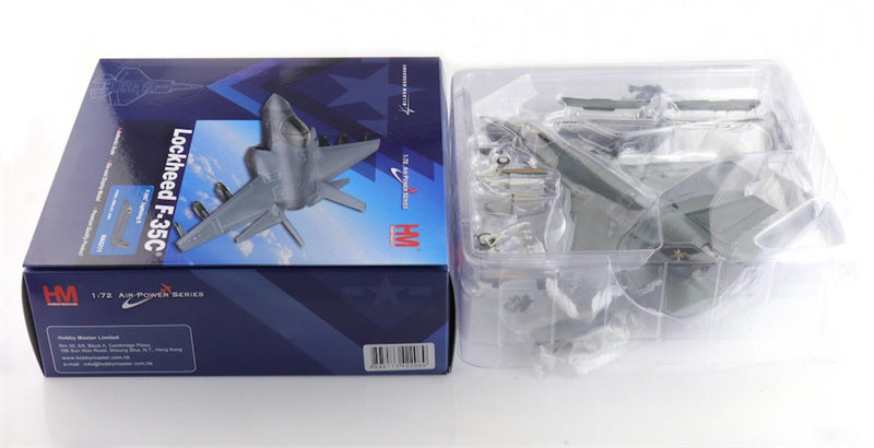 HOBBY MASTER F35C Lightning II US Marines 170501 VMFA-251 2024 1:72 Aircraft Pre-built Model