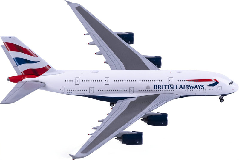 Herpa 1:500 British Airways Airbus A380 G-XLEF  Diecast Model