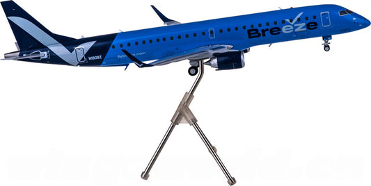 Geminijets Breeze Airways Embraer ERJ-195AR N190BZ 1:200 Diecast Model view 1