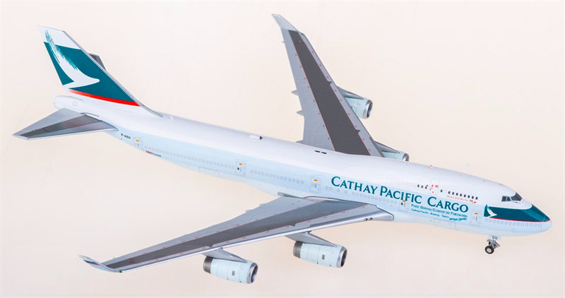 CW Cathay Pacific Boeing 747-400BCF B-HOU 1:400 Diecast Model view 1