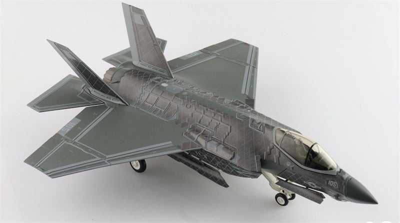 HOBBY MASTER F35C Lightning II JSF Black Chrome XE-105/168842 US Navy August 2022 1:72 Aircraft Pre-built Model
