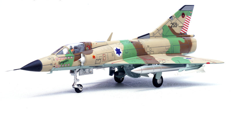 Panzerkampf Mirage IIICJ IDFAF Israeli Air ce 259 (mer 59) Tayeset 101 Hatzor Air Base lsrael 1971 1:72 Aircraft Pre-built Model
