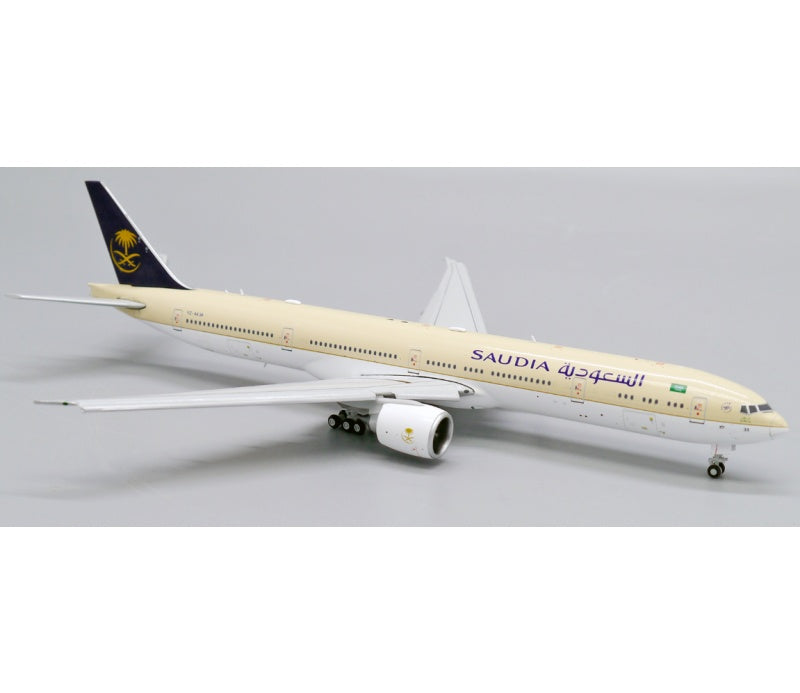 JC Wings 1:400 Saudi Arabian Airlines B777-300ER HZ-AK38 Flaps down DIECAST Model
