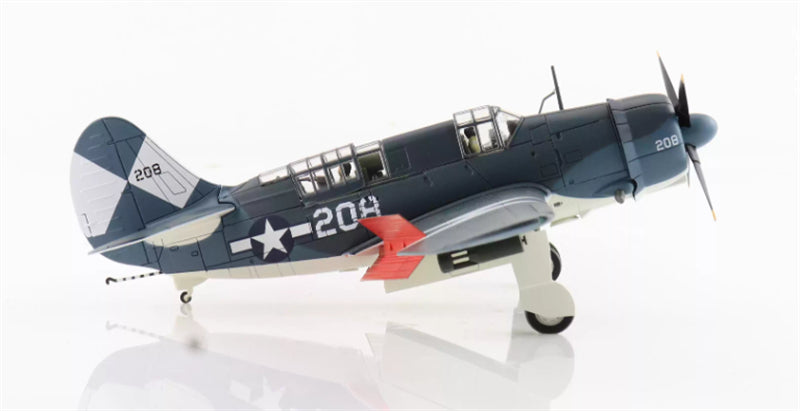 HOBBY MASTER USS Essex SB2C-4 VB-83 1:72 Model 1945 Limited Edition Helldiver White 208