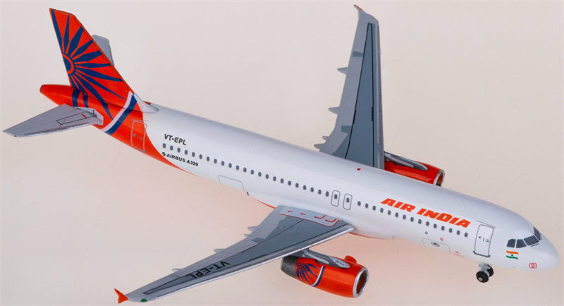 AeroClassics Air India Airbus A320 VT-EPL 1:400 Diecast Model view 1