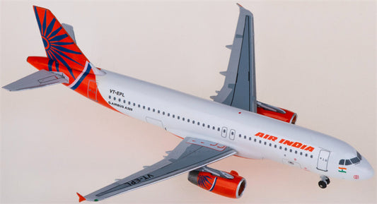 AeroClassics Air India Airbus A320 VT-EPL 1:400 Diecast Model view 1