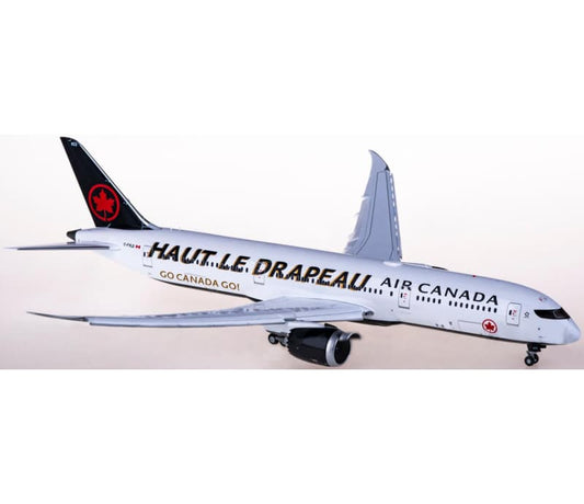 JC Wings Air Canada Boeing 787-9 C-FVLQ Flaps down 1:200 Aircraft Pre-built  Airliner Model Display