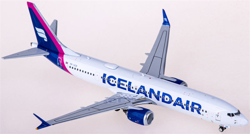 Phoenix Icelandair Boeing 737 MAX 9 TF-ICD 1:400 Diecast Model view 3