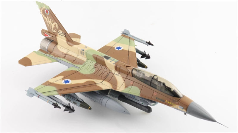 HOBBY MASTER F-16D Barak 628 105 Squadron The Scorpion IAF (with 4 x GBU-31) 1:72 Airplane Pre-built Model