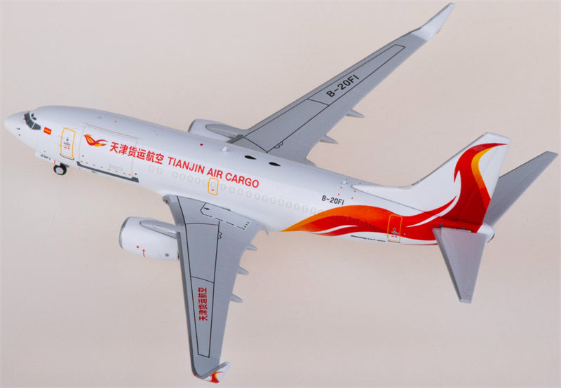 Yu Tianjin Air Cargo Boeing 737-700 B-20F1 1:400 Diecast Model view 2