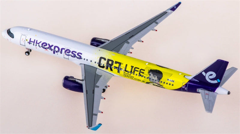 Phoenix HK Express for Airbus A321 B-LEE 1:400 Aircraft Pre-built  Airliner Model Display
