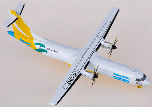 JC Wings Cebu Pacific Air ATR-72-500F RP-C7252 1:400 Diecast Model view 1