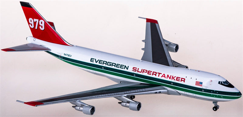 BigBird400 Evergreen Boeing 747-100 N479EV Supertanker 1:400 Diecast Model view 1