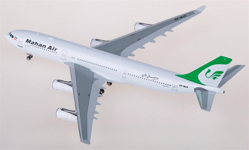 Phoenix Mahan Air Airbus A340-200 EP-MJA 1:400 Diecast Model view 2