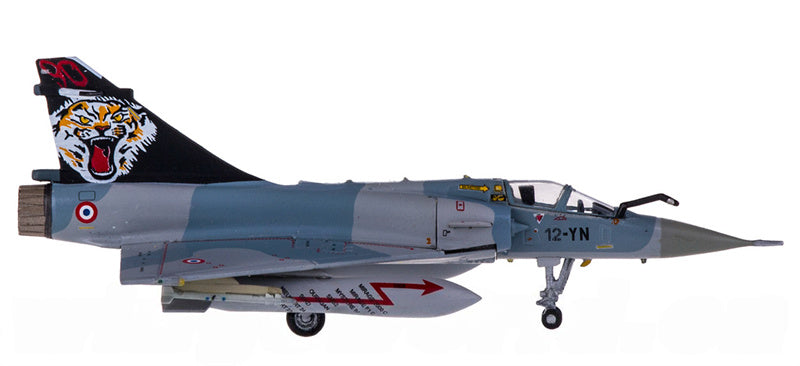 Hogan French Air Force Dassault Mirage 2000C 12-YN EC1/12 1:200 Diecast Model view 2