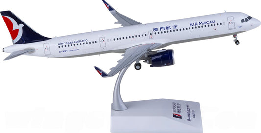 JC Wings Air Macau Airbus A321neo B-MBT 1:200 Diecast Model view 1
