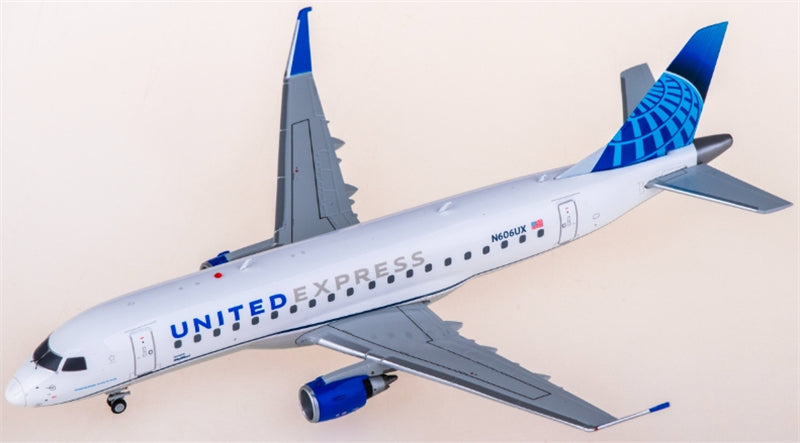 Geminijets United Airlines Embraer ERJ-175 N606UX 1:200 Diecast Model view 2