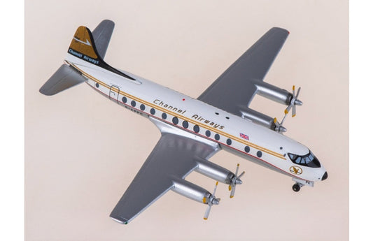 AeroClassics Channel Airways Vickers Viscount 800 G-APPC 1:400 Aircraft Pre-built  Airliner Model Display