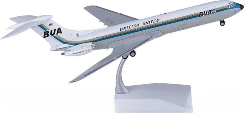 JC Wings British United Airways Vickers VC10 Srs1103 G-ATDJ 1:200 Diecast Model view 3