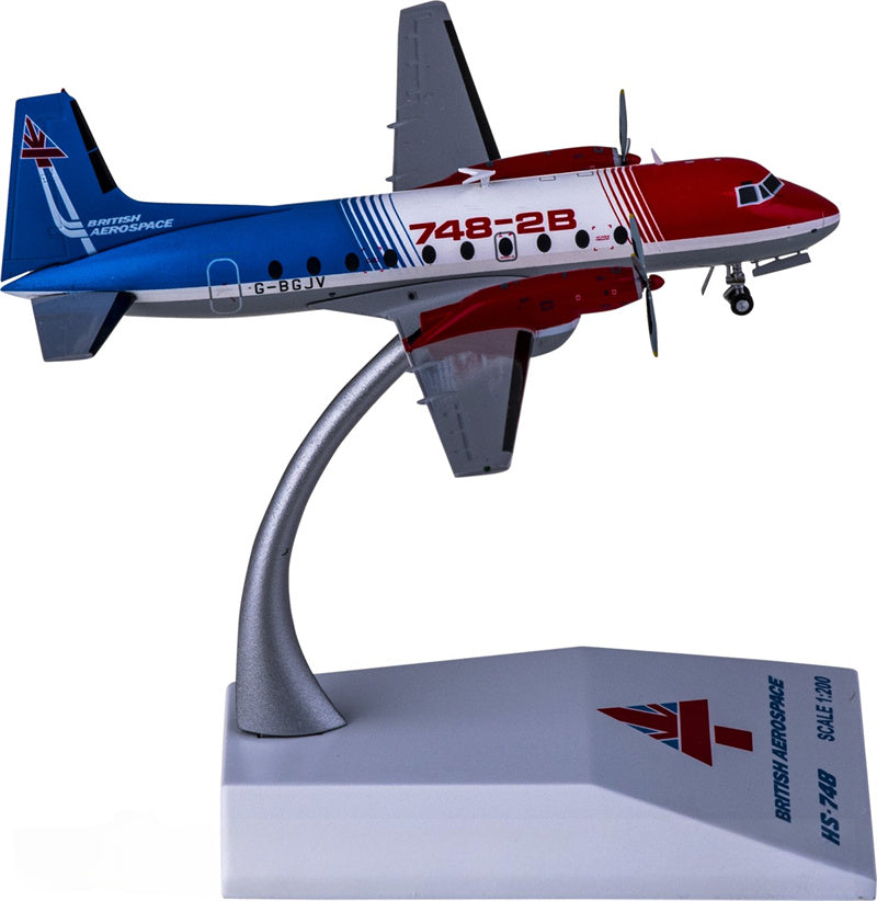JC Wings Hawker Siddeley HS 748 G-BGJV 1:200 Diecast Model view 3