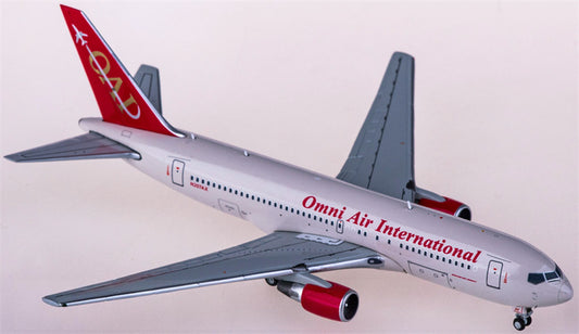 JC Wings Omni Air International Boeing 767-200ER N207AX 1:400 Diecast Model view 1