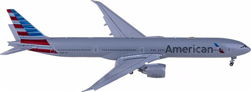 Geminijets American Airlines Boeing 777-300ER N736AT Flaps Down 1:400 Diecast Model view 2