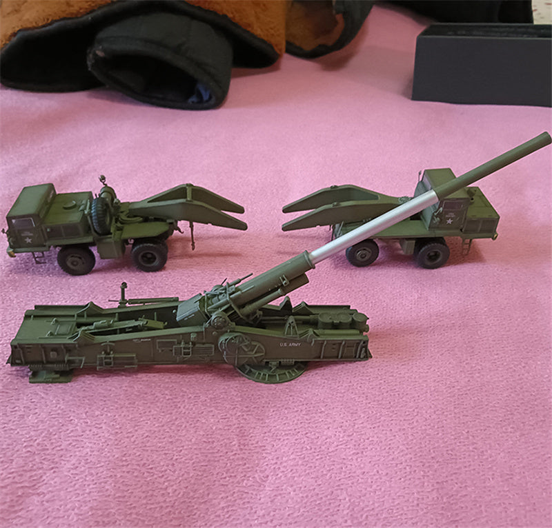 Dragon M65 ATOMIC ANNIE Heavy Motorized 280mm Firing Mode 1:72 Tank Pre-built Model